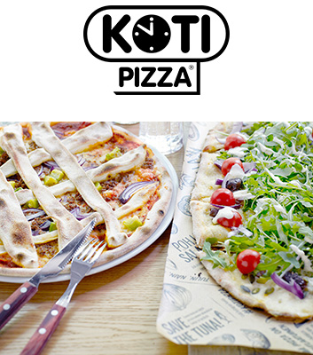 Kotipizza ja Gredi yhteistyöhön